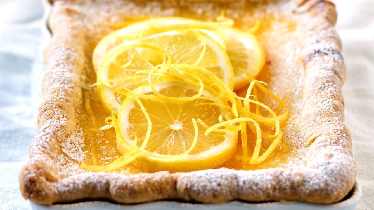 Podmáslový koláč s citronem 