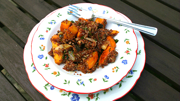 S Klárou v kuchyni #13: Červená quinoa s pečenou podzimní zeleninou