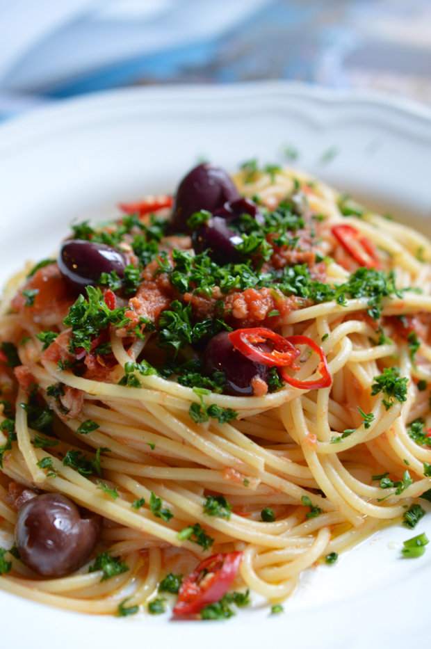 Spaghetti alla puttanesca | Recepty na Prima Fresh