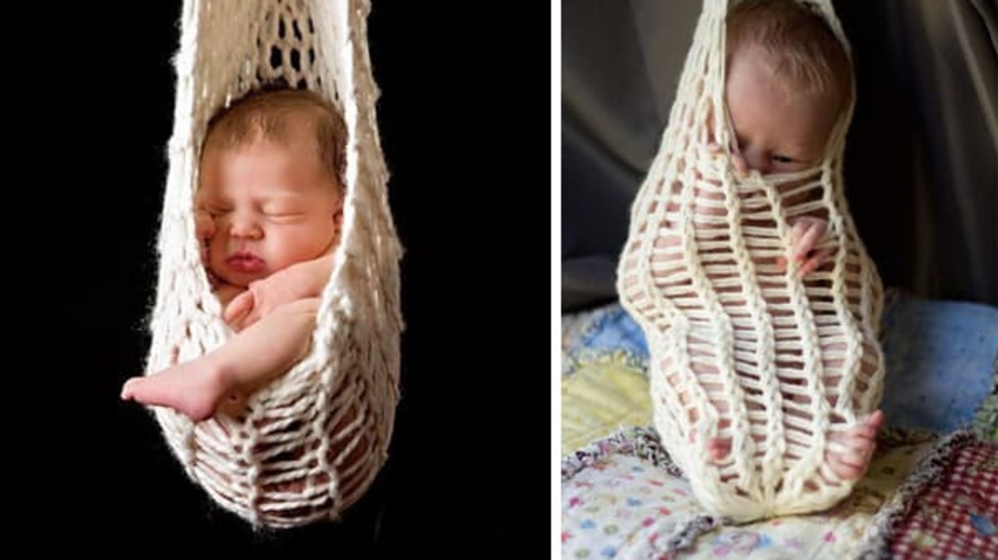 expectativa vs realidad de fotos para bebés