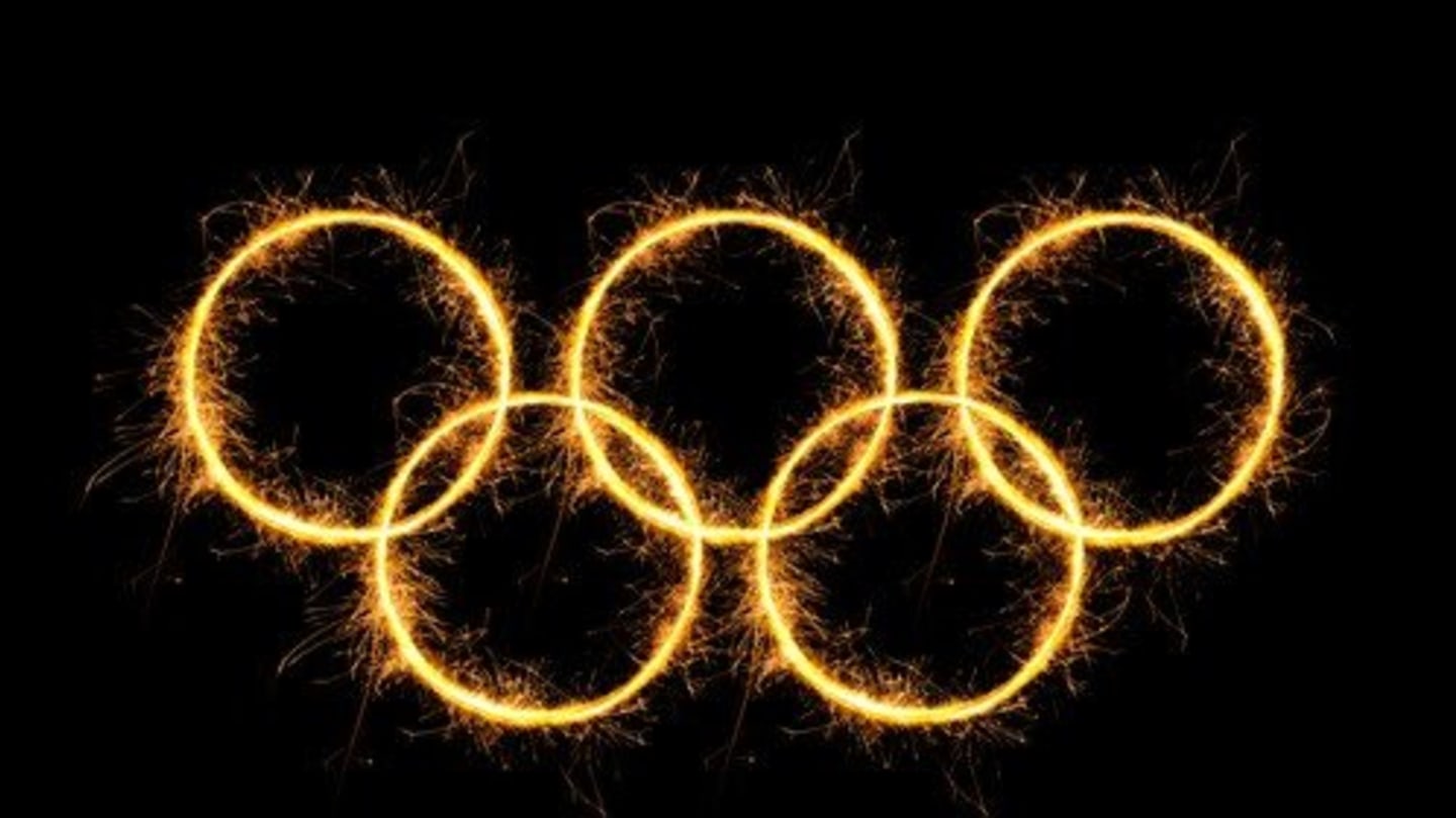 Олимпийские кольца красивые