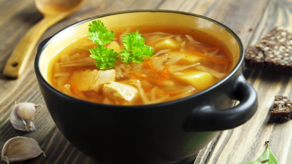 Zuppa di crauti (Zelná polévka)